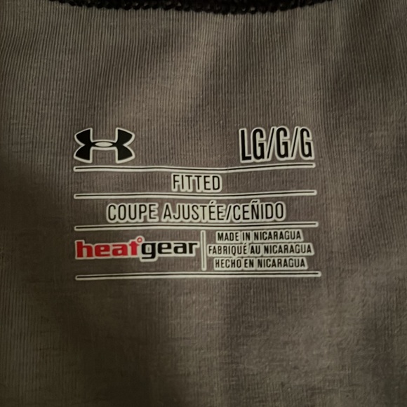 Barely worn. Beautiful gray and black Wms M longer length tank top - Picture 3 of 4